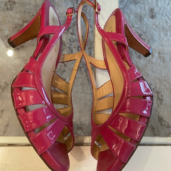 Cole Haan Punk Slingback Heels~Size 7 - Picture 3 of 7